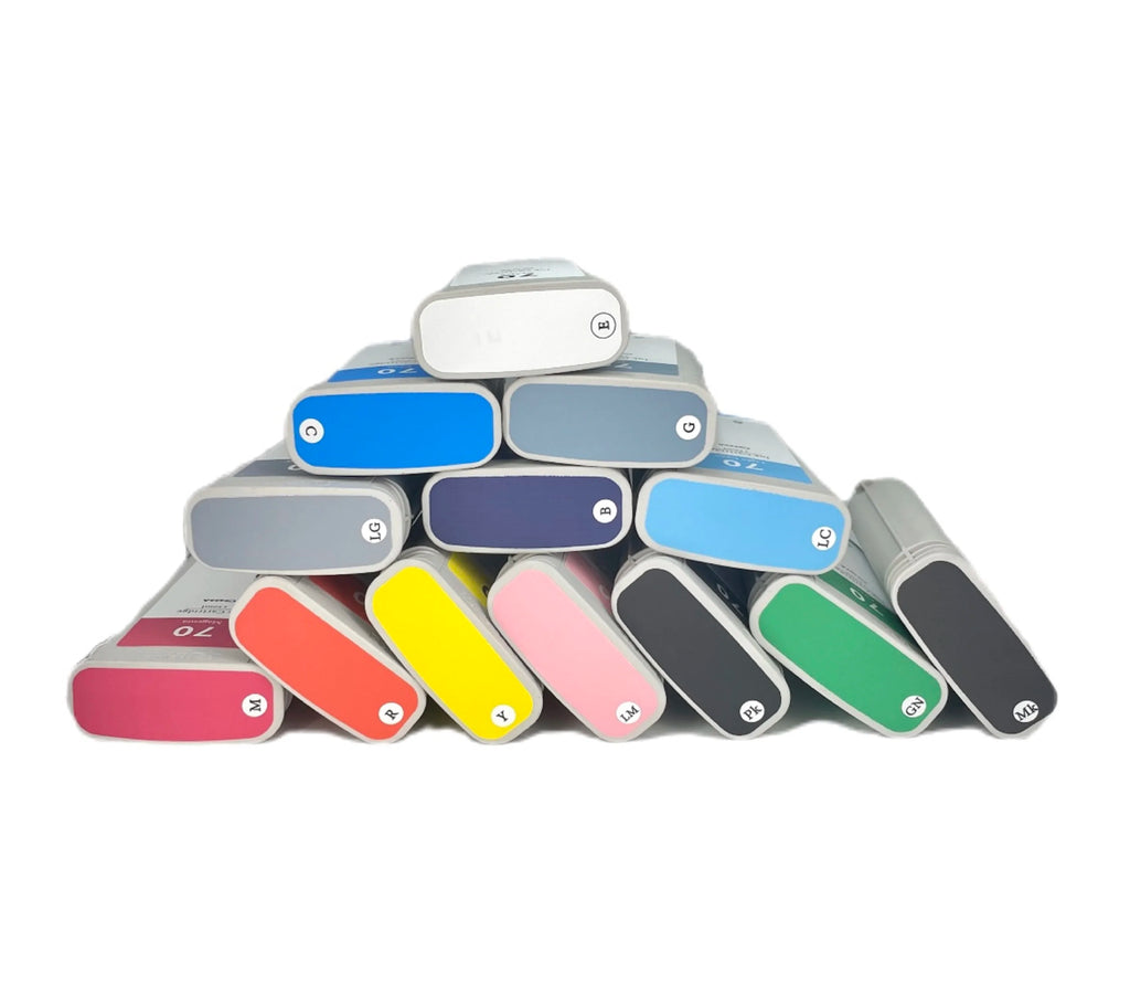 Compatible for HP 70 HP70 Compatible Ink Cartridge With Full Pigment Ink For HP Designjet Z2100 Z3100 Z3200 Z5200 Z5400