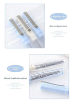 Planwith Stainless Steel Mini Folding Scissors Portable Creative Pen-Style Design DIY Paper-Cutting Art Tool School Office Supp