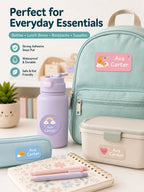 1pc 140 PCS Custom Name Labels, Personalized Cute Daydream Stickers for Bottles, Bags, Lunch Boxes, Clothes & Supplies