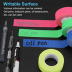 Uxcell 1Roll 5/10/18m Neon Gaffer Cloth Tape 1.5cm/2.5cm Width Fluorescent Adhesive Tape UV Black Light Glow Tape for UV Party