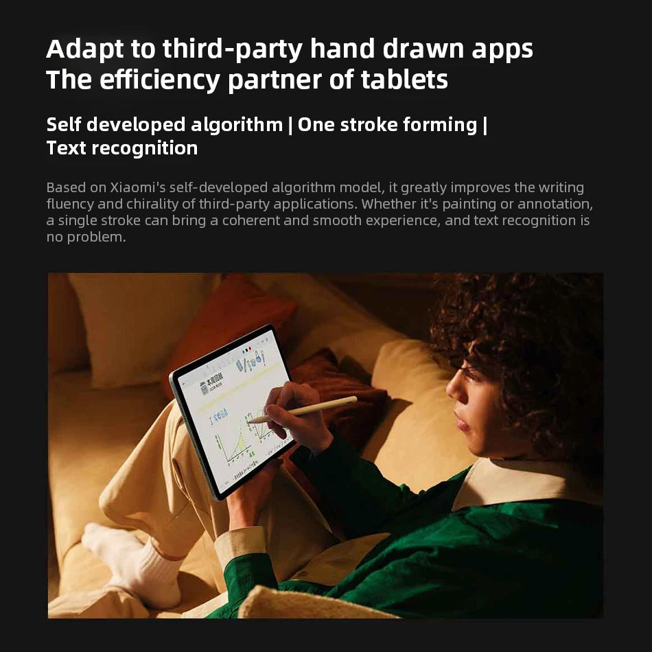 Original Redmi Stylus Pen 240Hz Draw Writing Screenshot Tablet 4096 Level Palm Rejection For Redmi Pad Pro / Redmi Pad 2