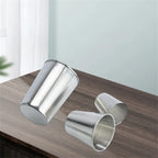 30ml/170ml Stainless Steel Cups Mini Set Outdoor Practical Travel Whiskey Glass Portable Drinkware Kitchen Dining Bar Home Party