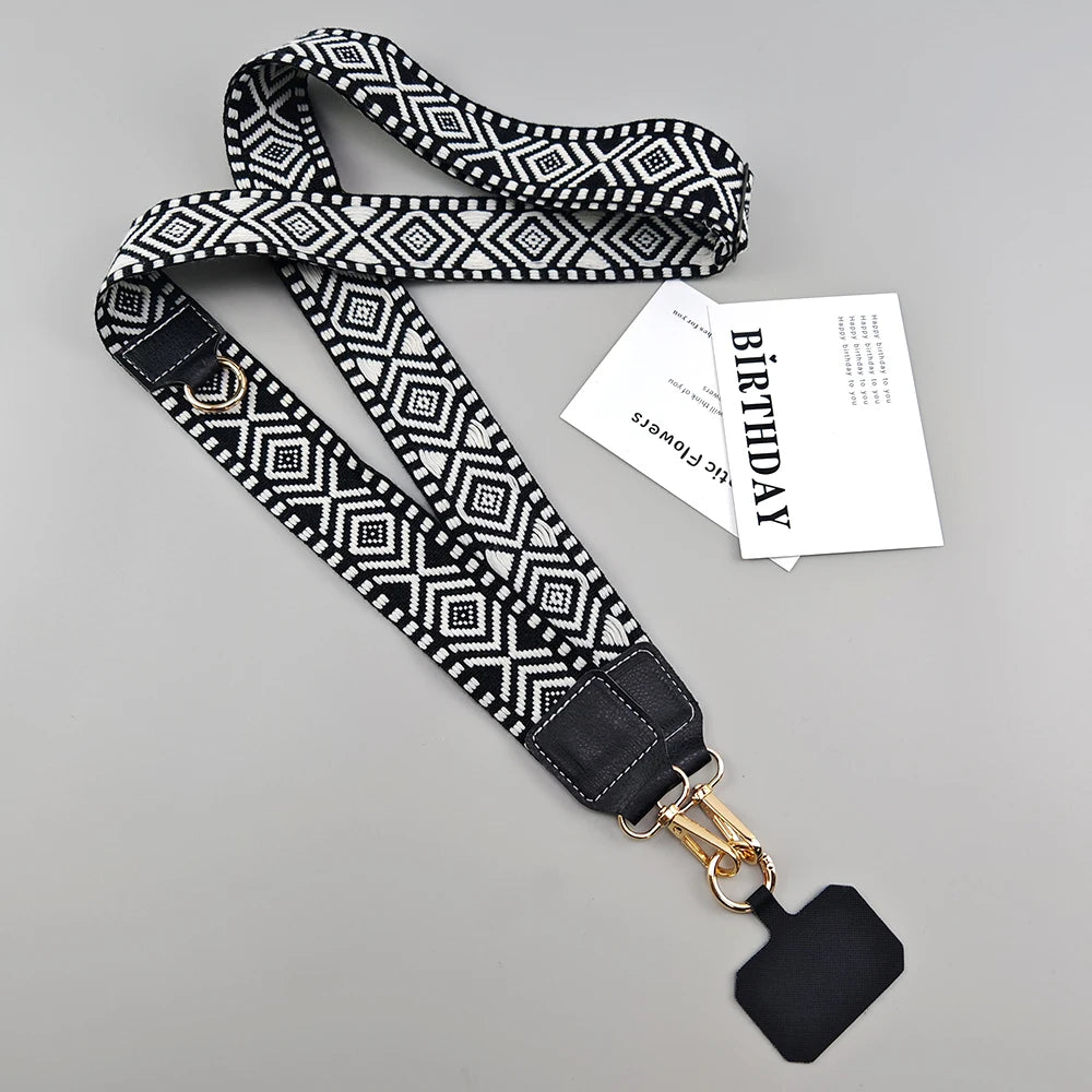 Adjustable 2-in-1 Crossbody Mobile Phone Lanyard Strap Anti-lost Cell Phone Case Rope With Universal Clip Zippered Coin Purse