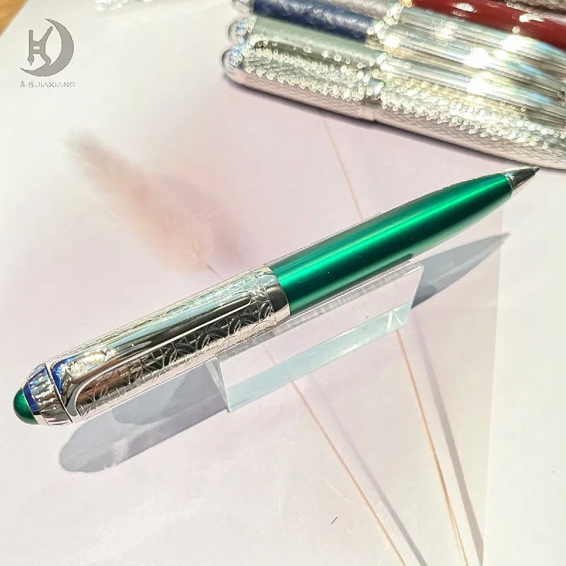 Luxury Back to School Gift Metal Twist Action Heavy Ballpoint Pen for Jewelry Watch
