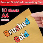 10/20/30/40/50/100 Sheets Printable Vinyl Sticker Paper A4 White Glossy Waterproof Self-Adhesive Copy Paper for Inkjet Printer
