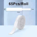 Niimbot Thermal Cable Label 1Roll Paper Adhesive Waterproof Color UV Sticker For D11/D110/D101 Mini Portable Printer Label Maker