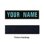 10x2.5cm Embroidery Custom Name Patch Stripes Badge Iron On Or Sew On Or  Patches Clothes