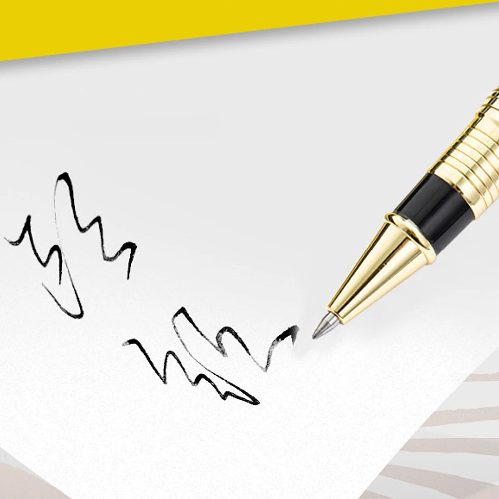 High Quality Full Metal Roller Ballpoint Pen Office Business Men Signature Writing Pen School Student Stationery