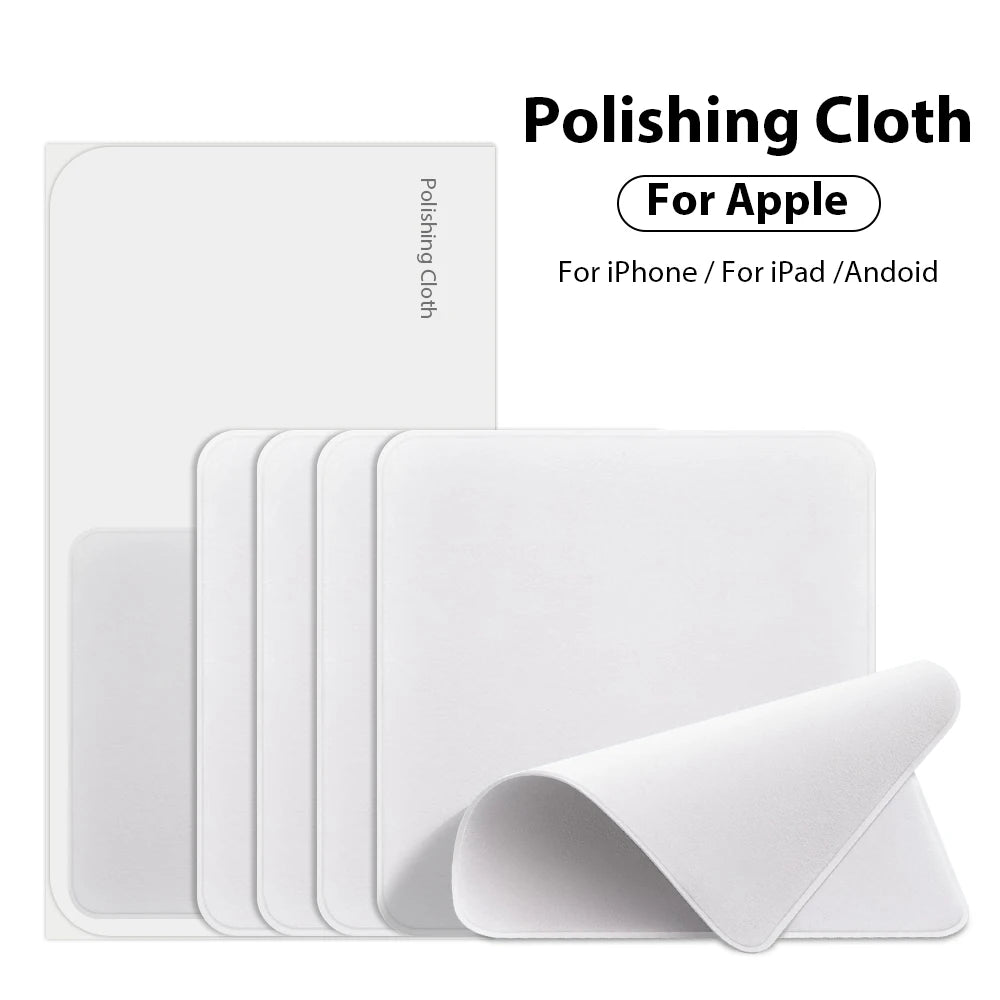 Polishing Cloth For Apple iPhone Nano-Texture Screen Cleaning Cloth For iPad Tablet Macbook Watch Lens Display Wiping Cleaner