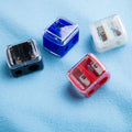 1 Pc Women Ladies Double Holes Sharpener Pencil Sharpeners For Cosmetic Brushes Eyeliner Pencil Makeup Pencils Wholesale