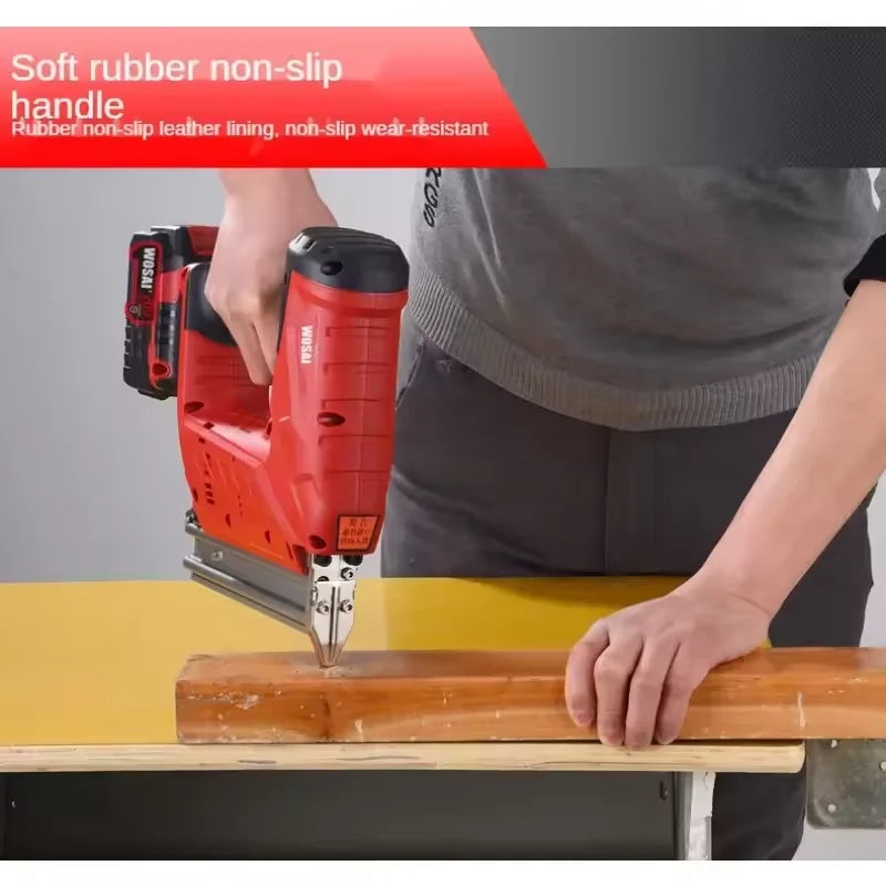 Air Nail Gun Furniture Pneumatic Gun Wood Frame Stapler Pneumatic Tool Power Tools F10