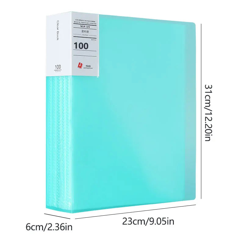 A4 Semi Transparent PP Brochure, Multiple Page Sizes To Choose From, Classified Insert Folder, Conference Document Organization,