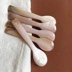 Kitchen Tools 9-13CM Natural Shell Ice Spoon Cream Coffee Caviar Spoon Mother of Pearl Seashells Stirring Spoons Teaspoon Crafts