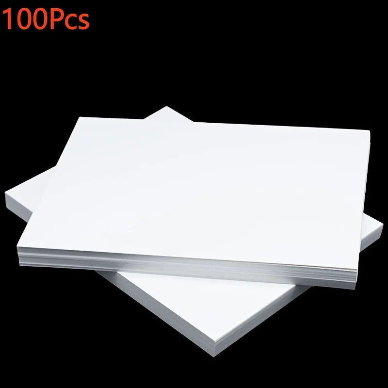 50/100pcs A4 White Cardstock for Printing Card