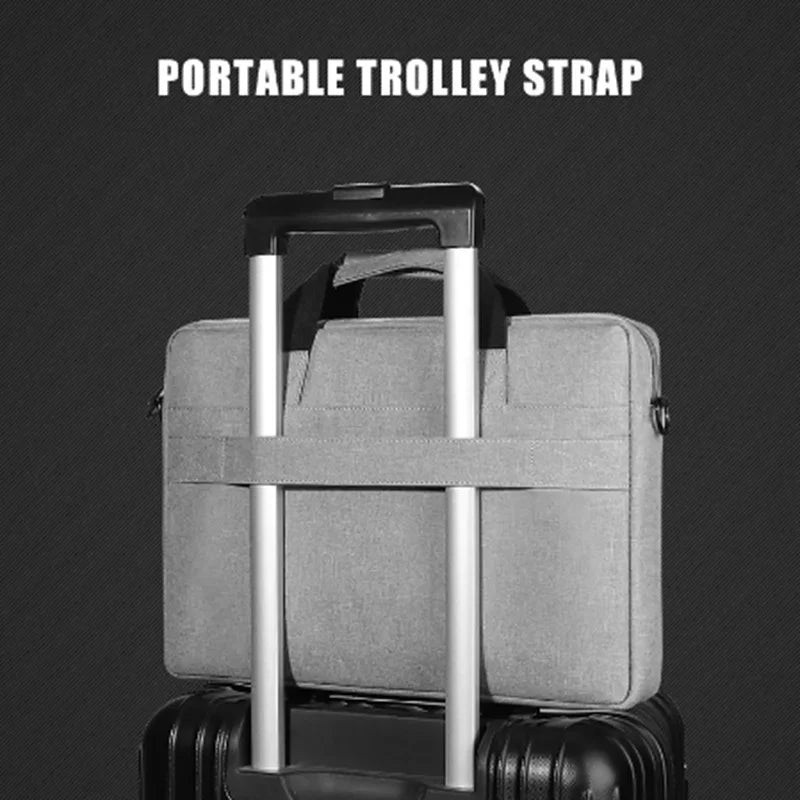 Business Laptop Bag Case Shoulder Tote Bag Notebook Bag Briefcase For 13 15 17 Inch Macbook Air Pro HP Huawei Asus Dell