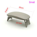 Folding Nail Hand Manicure Rest Arm Stand Pillow Cushion Holder Table Desk Armrest Sponge Support Mat Polish Tool Practice Salon