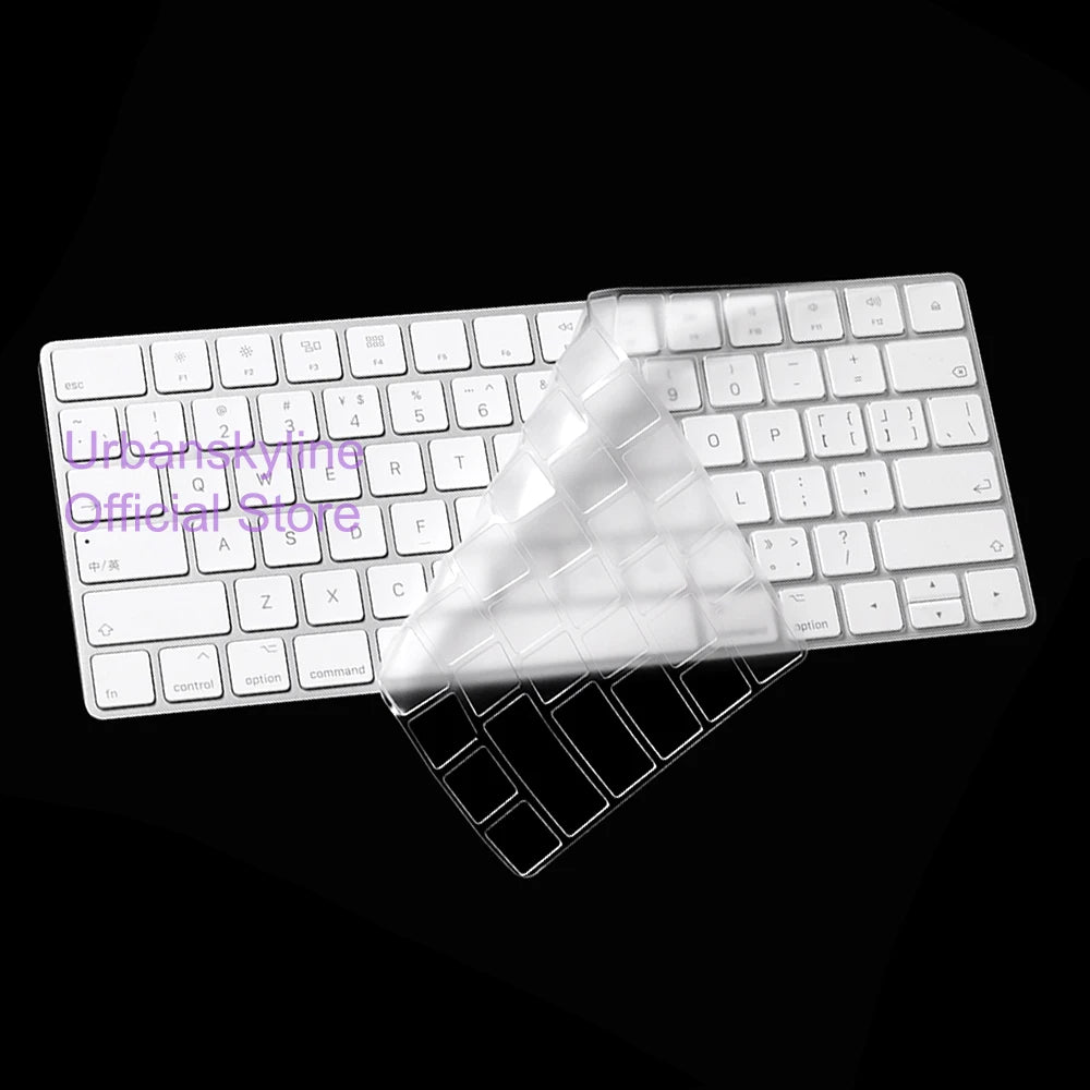 Keyboard Cover for iMac Magic A2449 A2450 A2520 A1644 A1843 A1314 A1243 Bluetooth Silicone Protector Skin Case for Apple G6