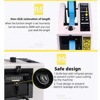 Automatic Tape Cutting Machine 110V 220V Adhesive Tape Dispenser Slitting Machine for Office & Business Supplies