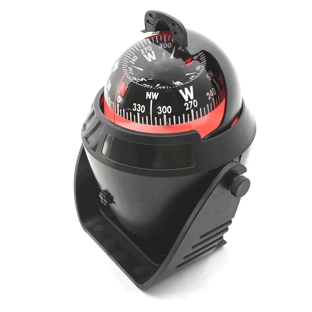 Marine Boat Navigation Compass Sea Position Pointer Waterproof Pivoting Compass Navigating Tools Sailing Tool Boat Accessories
