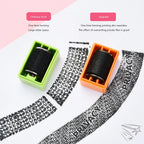 Data Protection Roller Stamp Portable Information Coverage Messy Code Privacy Confidential Data Theft Guard Security Seal
