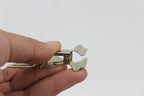 Pop Metal Clip Bakery Shop Price Tag Sign Card Display Snap Label Holders Silvery Gold Black Advertising Clamp
