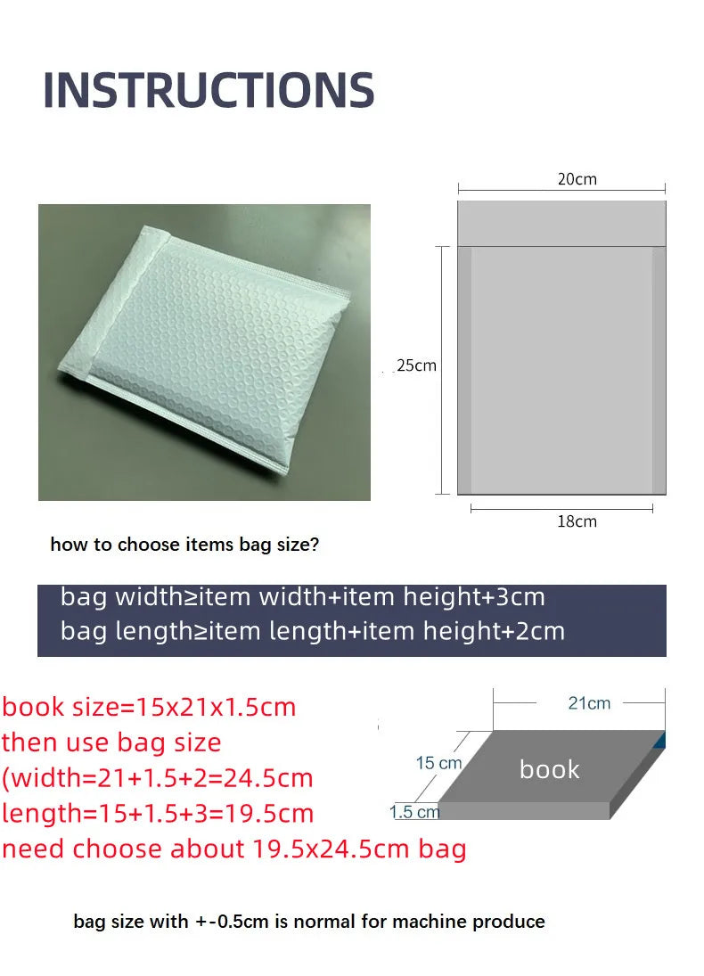 not thick 15x70cm Bubble Bag for Packing Black Color Long Big Envelope Mail Bubble Mailers for Small Business Packaging Shipping