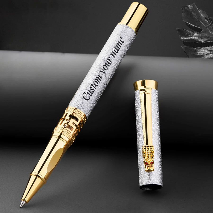 Custom Gel Pen School Things Supply Stationery Store Metal Ballpoint Office Accessories Writing Beautiful Teacher Gift