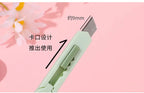 Creative Handbook Utility Knife Portable Paper Cutter Office Stationery Pen Shape Dual-purpose Small Scissors