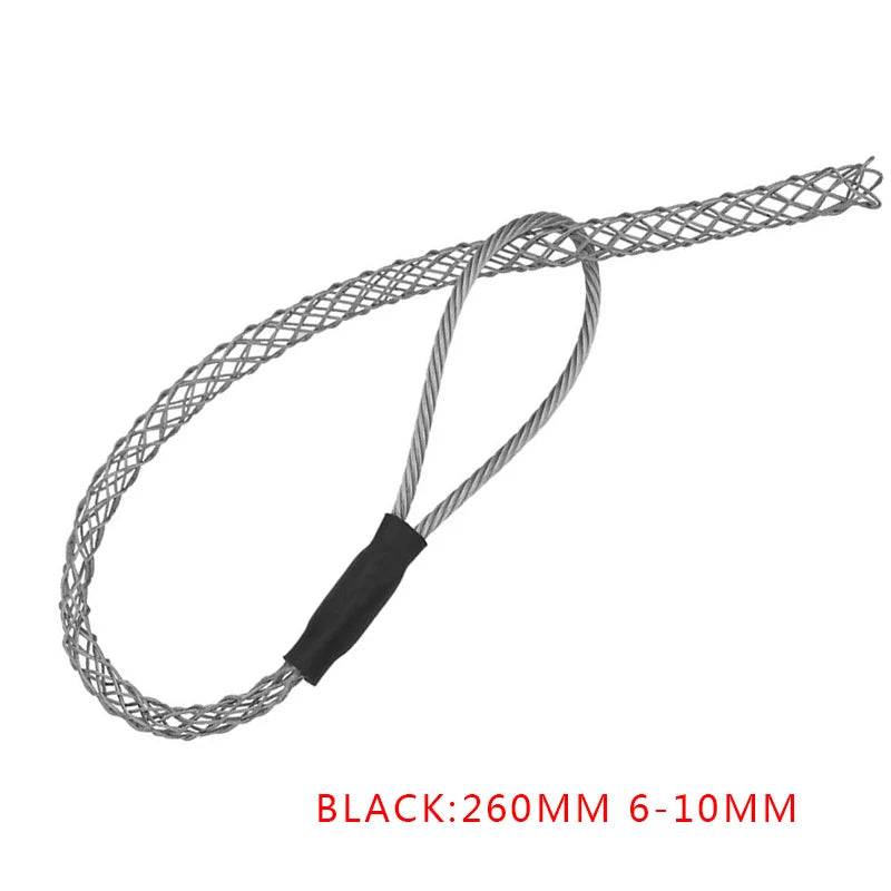 6 Colors Cable Puller Wire Grip Galvanizing Metal Cable Pulling Socks Mesh Puller Antislip Pipe Conduit Pull Net Cover 4-25mm