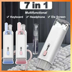7 in 1 Keyboard Cleaning Brush Kit For Airpods iPhone Headset Cleaning Tools Cleaner Pen Computer Cleaner Kit Keycap Puller