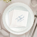 Personalized Paper Napkins for Wedding Custom Napkins of Your Text 50-500pcs Disposable Napkins for Cocktail Party Hen Party