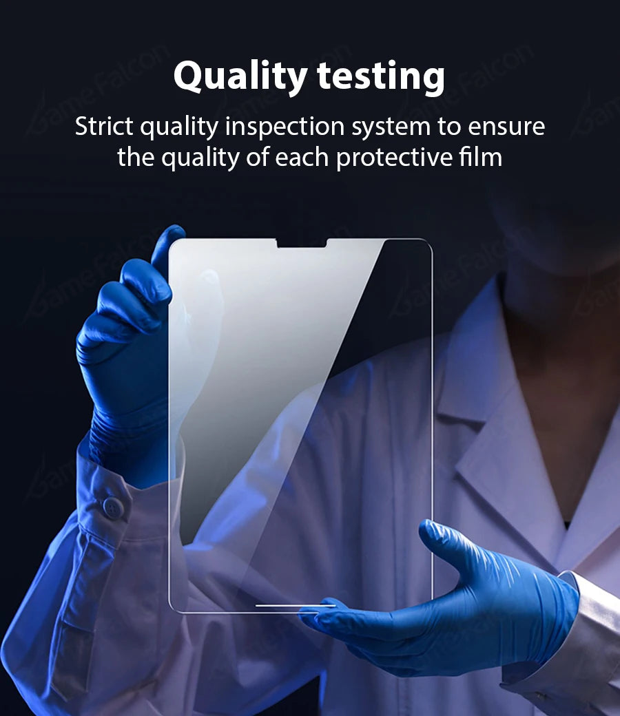Tempered Glass Screen Protector For Ipad Pro 13 11th M5 M4 2025 12.9 A16 Air 11 5 4 M3 M2 10 9 9th 10th Generation Mini 7 6 Film