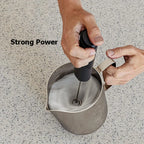Wireless Electric Coffee Frother, Portable Stirrer, Battery Powered Mini Frother, Egg Beater, Cream Frother