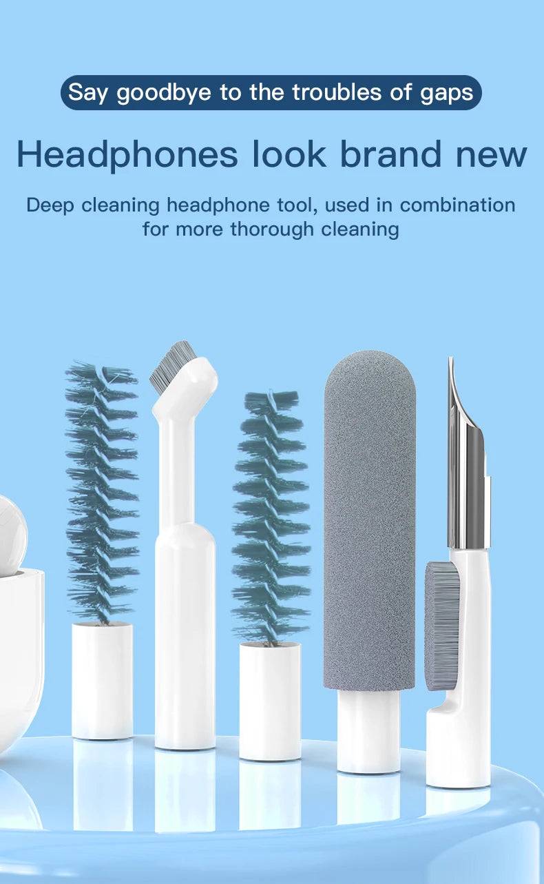 32/1 Digital Cleaning Kit Phone Camera Laptop Keyboard Cleaning Brush Key Screen Cleaner Dust Collector Christmas Gift