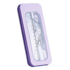 Student compass Protractor clear scale accurate mathematical geometry games school stationery 7 pieces per set