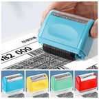 High Quality Colorful Seal Roller Stamp Privacy Smear Confidentiality Stamp ID Data Roller Privacy Seal