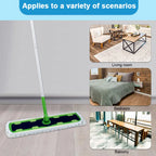 2pcs Reusable Microfiber Mop Pads for Swiffer Sweeper XL Dry Sweeping Wet Mop Cloths Replacement Sweeping Mopping Pad Refill