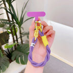 1Pc Cellphone Straps Hanging Cord Mobile Phone Lanyard Short Wrist Strap Charm Anti-lost Chain for Women Keychain