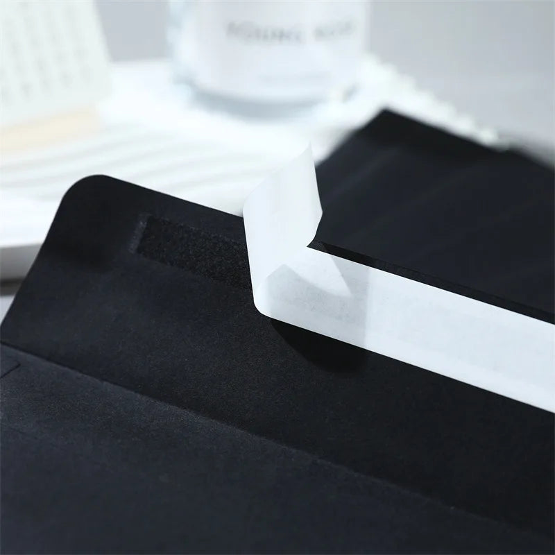 20pcs Black Color Long 24x10.5cm Paper Envelopes for Gift Postcard Letter Packing Envelopes Stationery Wholesale