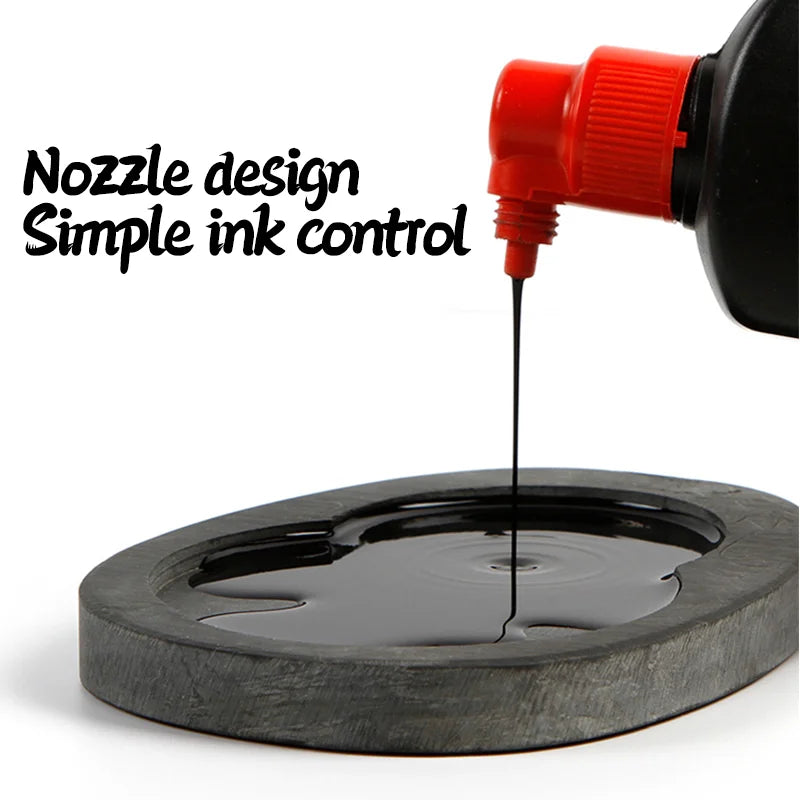 100ml/200ml/500ml Sumi Liquid Ink for Professioanl Traditional Calligraphy and Brush Painting Chinese Ink Writing Artworks