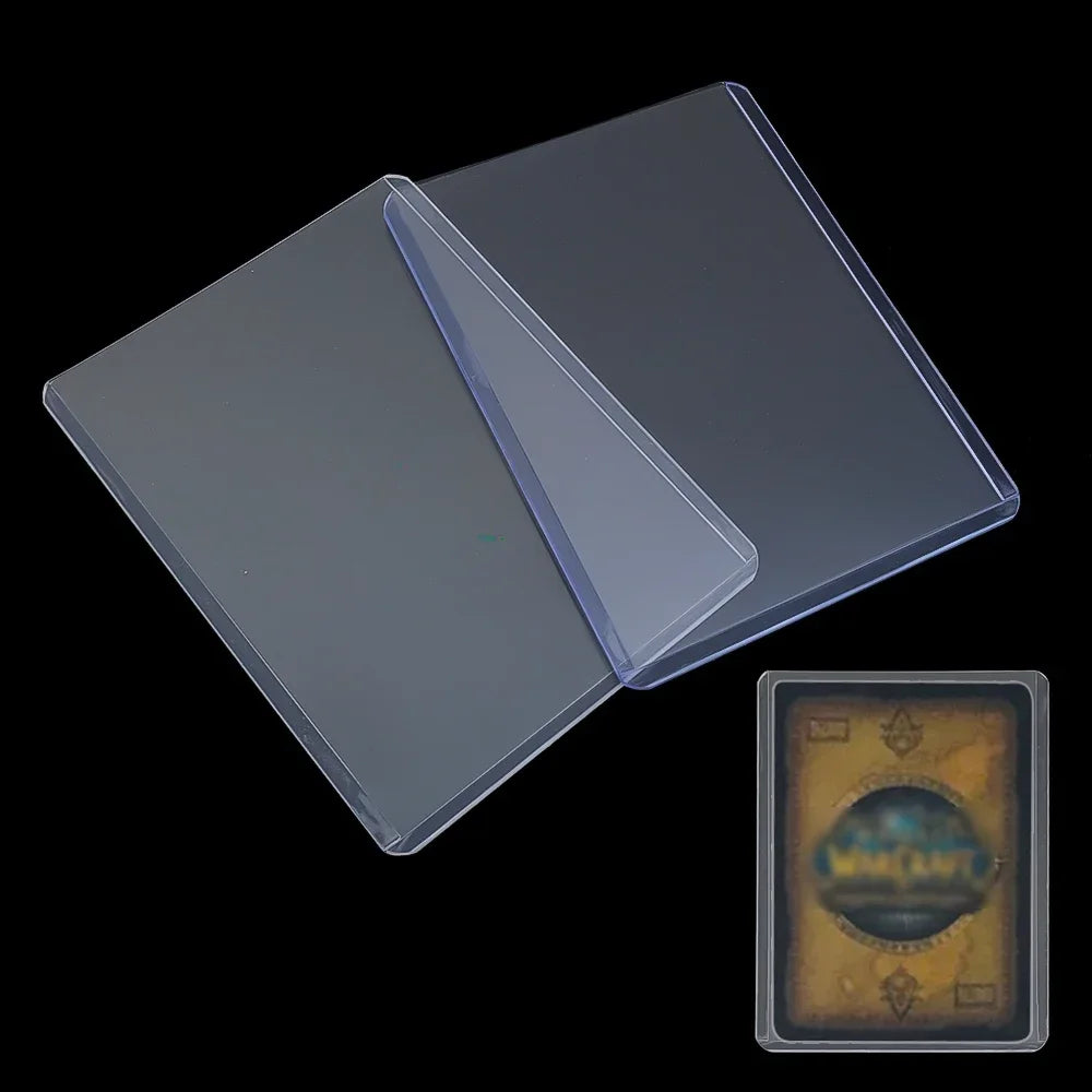 1-10Pcs Waterproof Transparent Card Cover Rigid Plastic Bus Card Holder Case Business Credit Cards Bank ID Card Sleeve Protect
