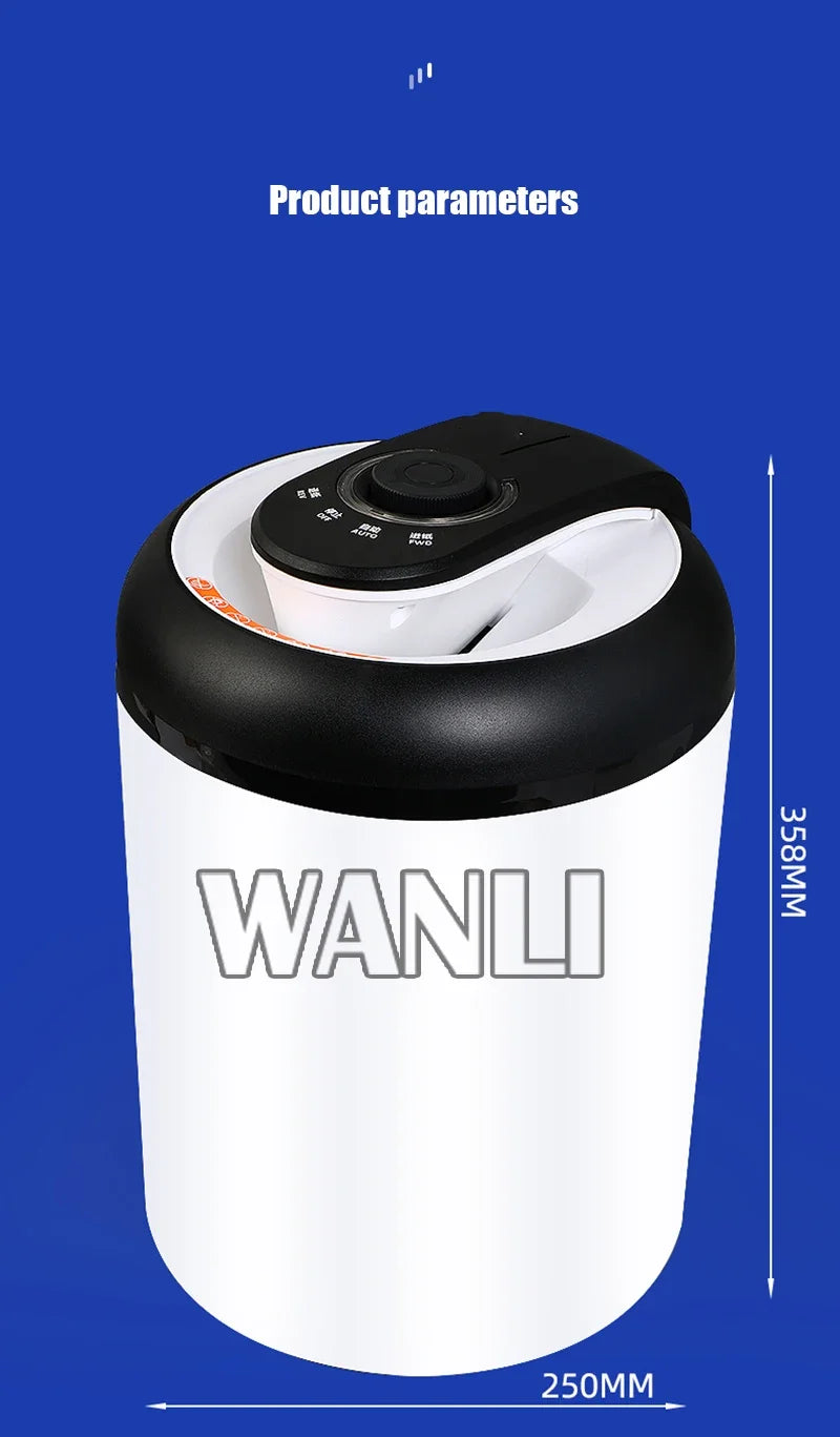 New 12L Waste Paper Shredder Home Office Portable Granular Electric Shredder Paper Scraps 4-level Mini A4 Data Desktop