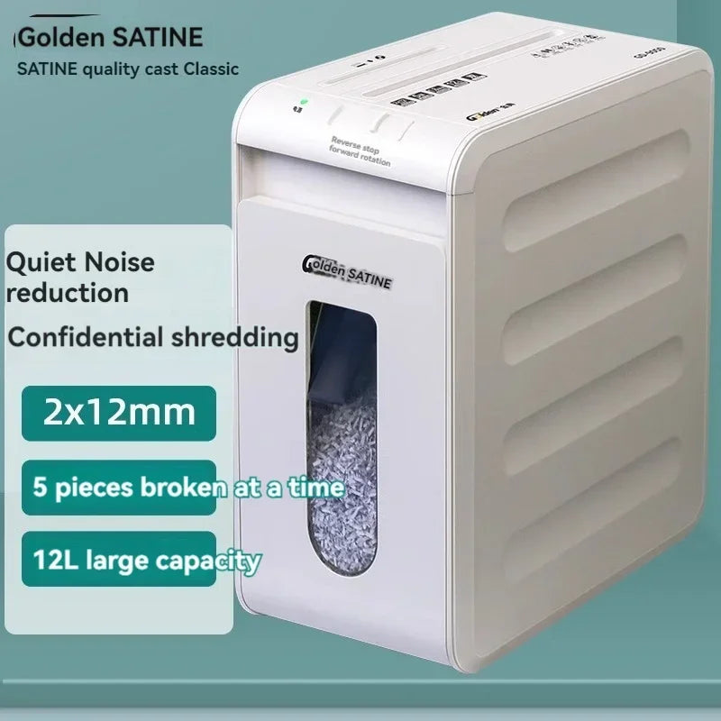220v Electric GD-9050 Shredder Office Automatic Home Granular Electric Power Commercial Convenient Desktop 5 Level Security Crus