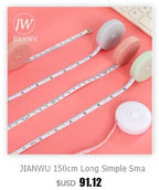 JIANWU Black Metal Compass Geometry Set Zinc Alloy Multifunction-clip Pen Compass Writing Drawing Tools School Office Stationery
