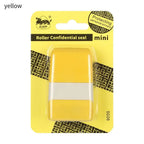 Portable Seal Applicator Confidential Stamp Identity Protection Roller Stamps Express Privacy Random Code Photosensitive Stamps