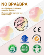 Thermal Label Paper round Sticker White Pure Color Shipping Label Waterproof for Phomemo PM241/PM246S/D520 Label Printer