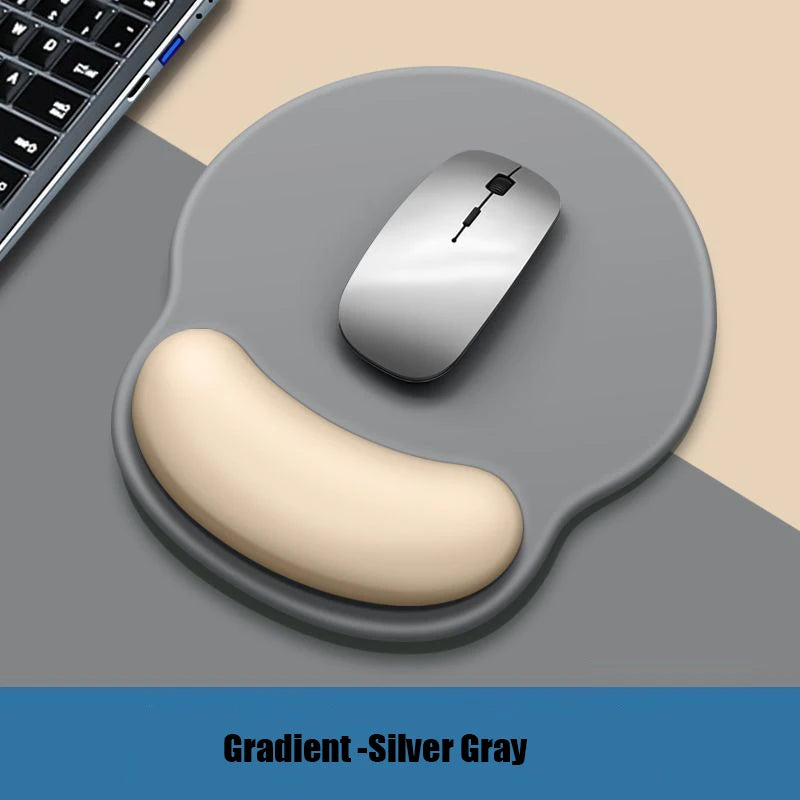 Computer Game Mouse Pad Environmental Milk Silk Fabric + Plastic Bottom + Memory Foam Ergonomic Mousepad for Office Accessories