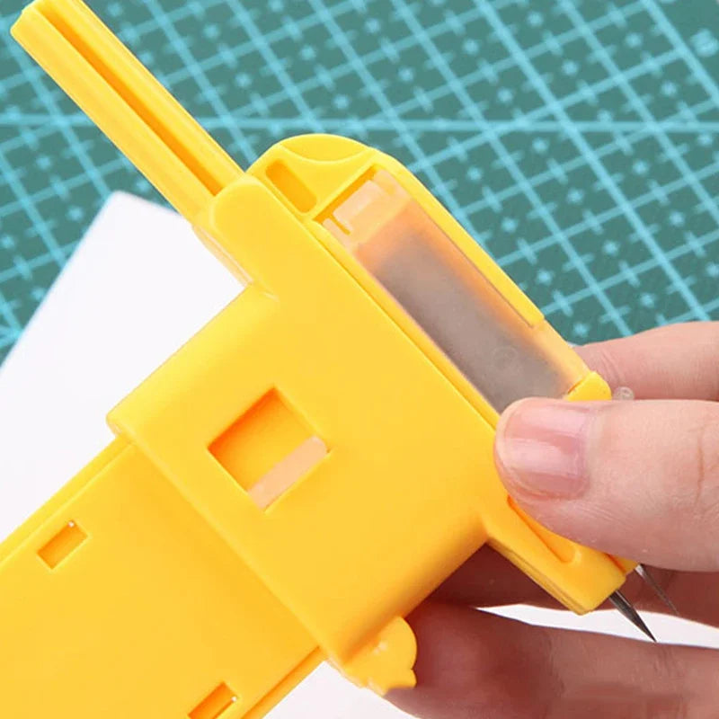 1-30cm Adjustable Compasses Circle Cutter,Sewing Round Cutting Knife Patchwork Scrapbooking Cards Cutters Paper-Cutting Tool