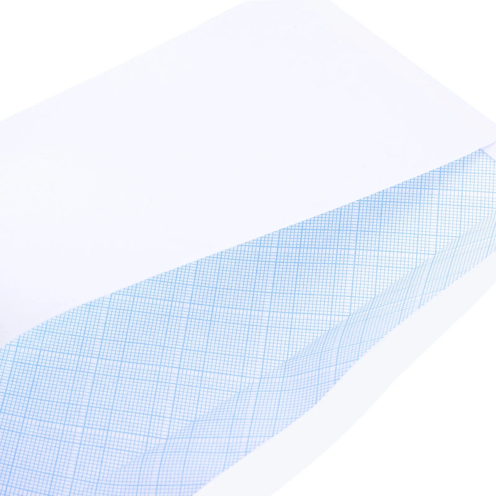 50Pcs Peel Seal Security Envelopes Left Window Self-Sealing Confidential Document Mailing Business Letters Invoices Stationery