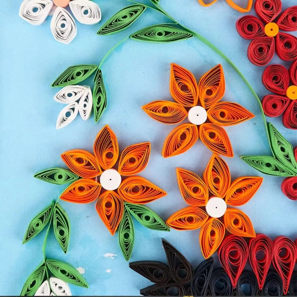 180Ocs Creative 3/5/7/10mm Quilling Paper 36Colors DIY Flower Gift Paper Handmade Origami Quilling Tools